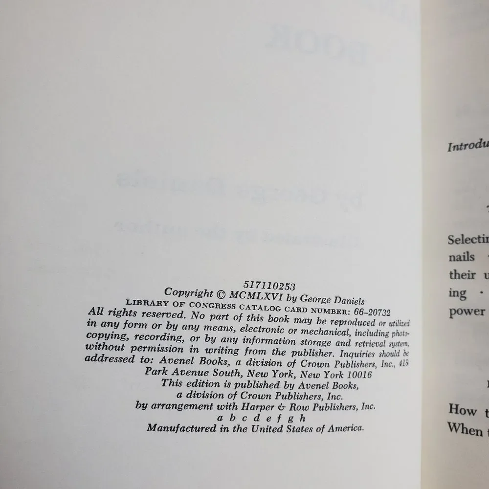Vintage The Awful Handymans‎ Book A Guide For The Unhandy Handyman Hardcover